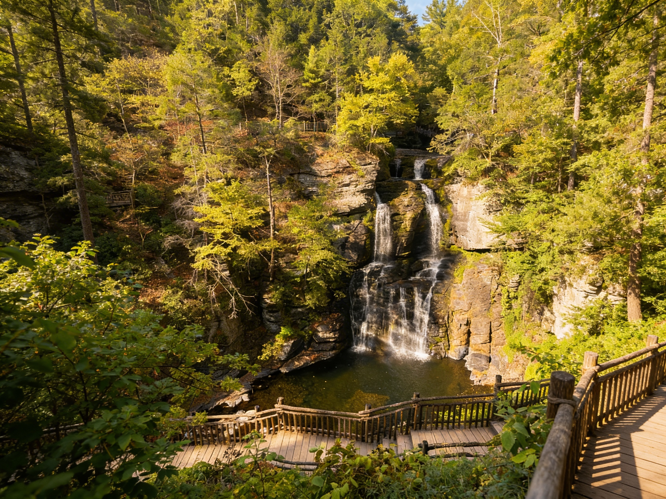 Bushkill Falls: $22 & 1,267 Stairs (Which Trail?)