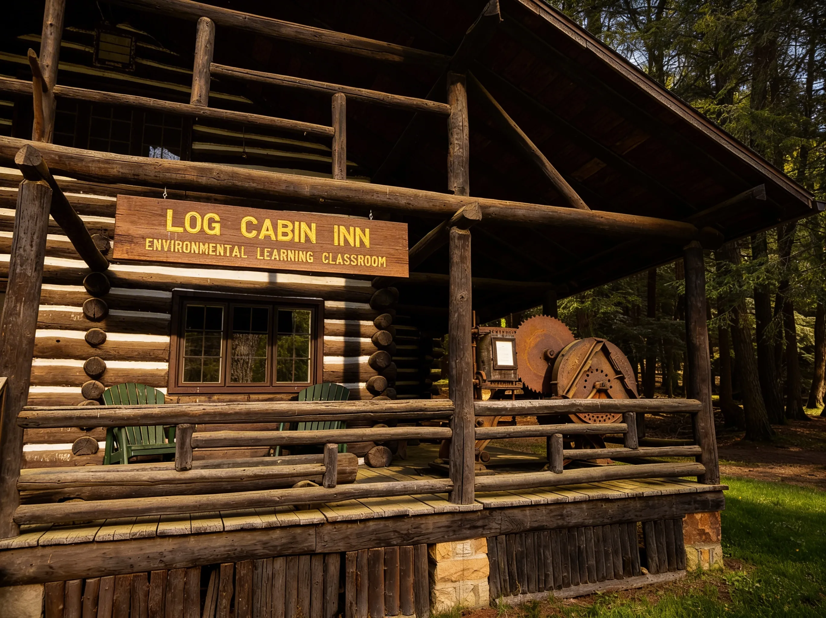 CCC cabin on the river