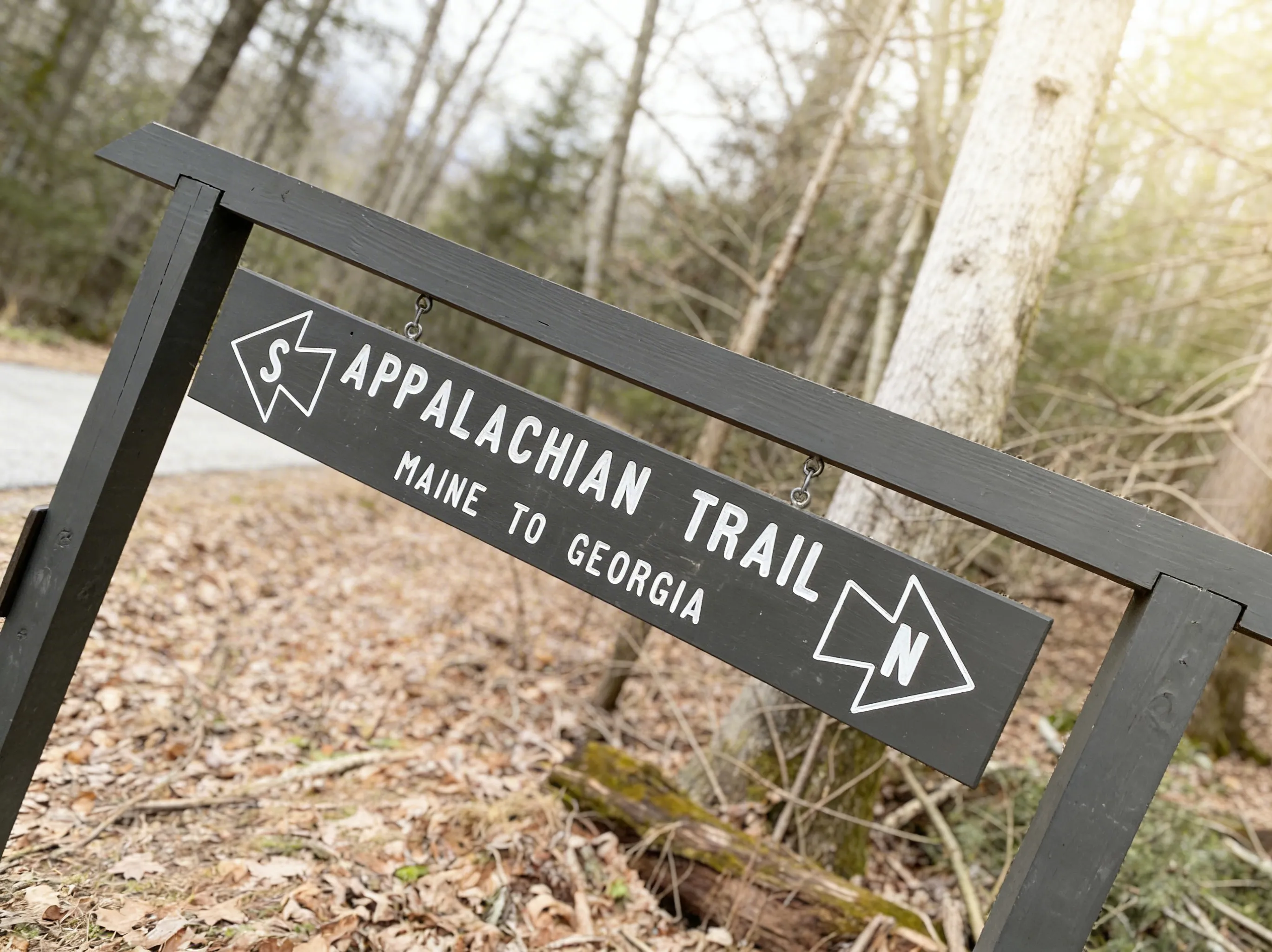 Appalachian Trail section in Michaux State Forest near the museum